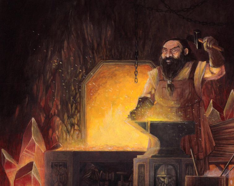Arquivo:Lída Holubová - Dwarven smith.jpg